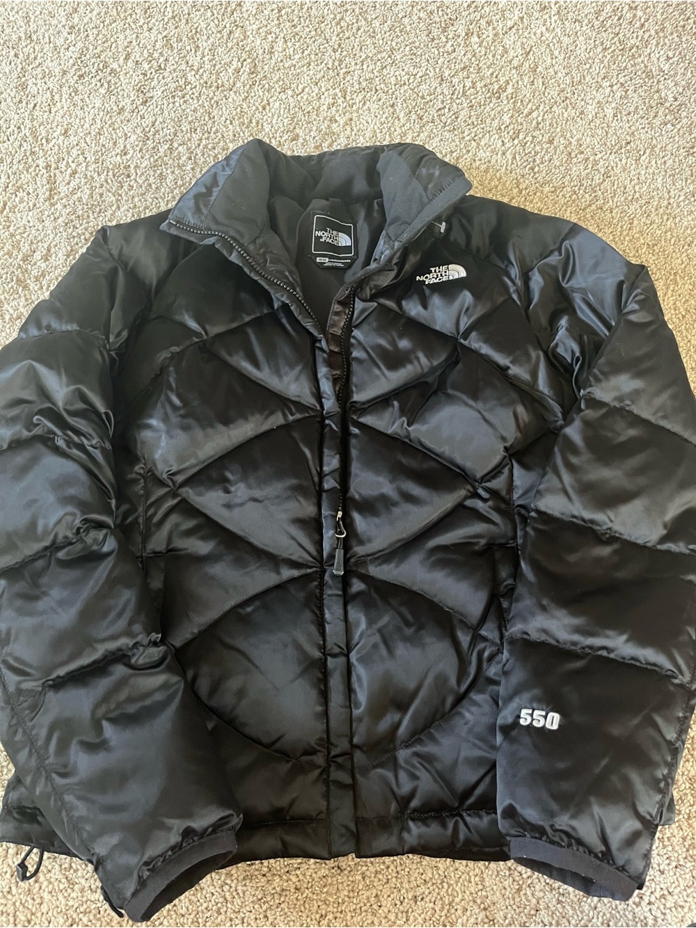 The North Face Black 550 Puffer Jacket